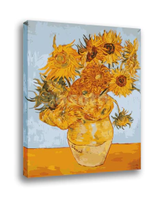 Los Girasoles de Van Gogh - Pinta por números!