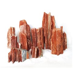 Red wood lines Rock