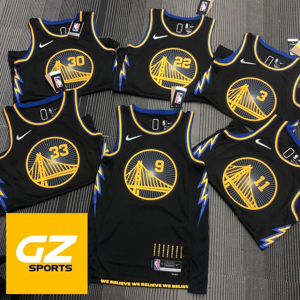 Golden State Warriors Temp. 21/22 City Edition Black Diamond NBA 75th - Sublimado