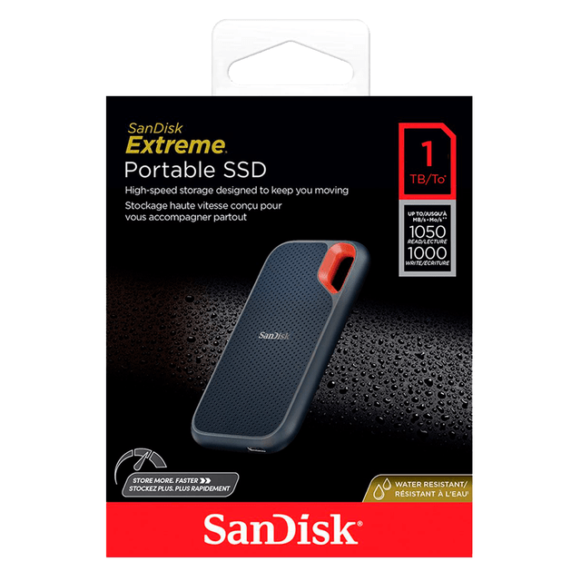 1TB SanDisk Extreme® Portable SSD V2