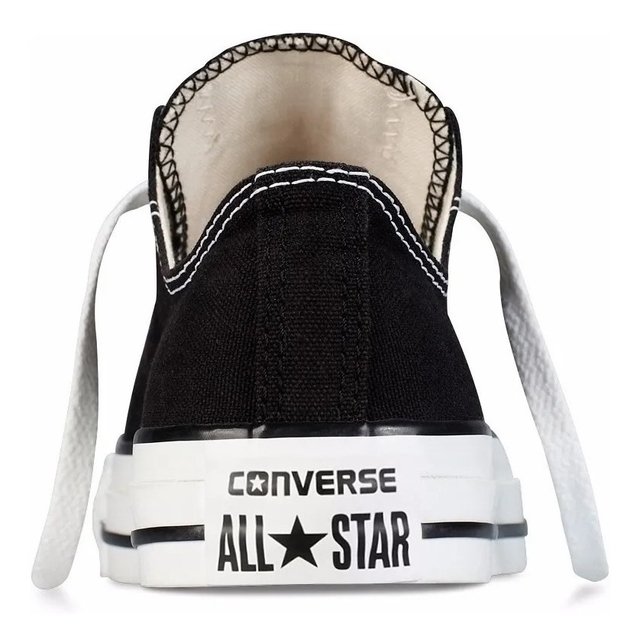Zapatillas Converse All Star Negra Lona Clasica Envío Gratis