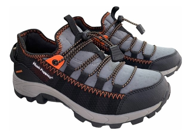 Zapatillas Hush Puppies Para Chicos Trekking Cliff Elasticos