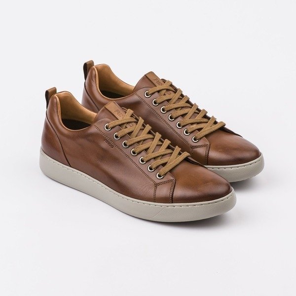 Zapatillas Urbanas Para Hombre Ringo Bay Cuero Suela Cosido