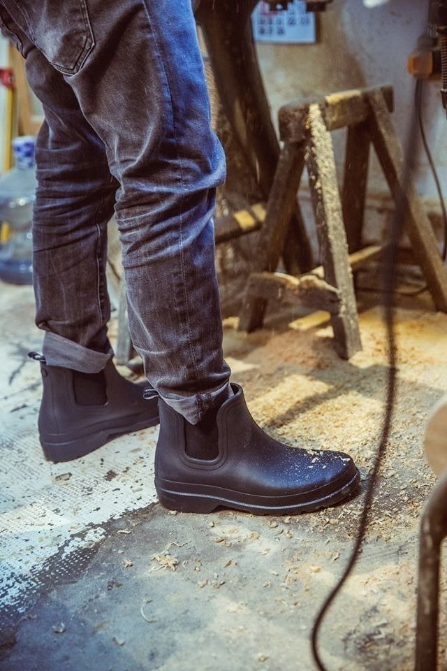 Botas De Lluvia Goma Humms Timmbo Para Hombre Con Elastico