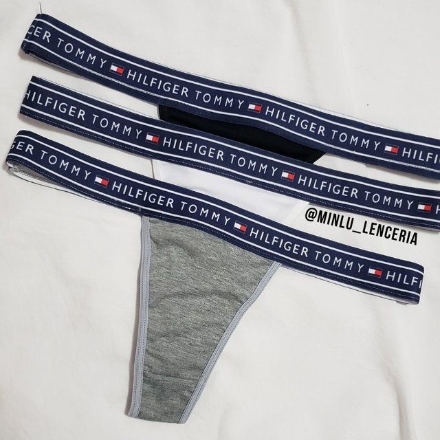Pack de Bombachas Calvin Klein Thong 3Pk - Comprá Ahora | Dafiti Argentina
