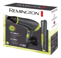 Set Secador D3015 + Planchita S1520 Remington Pelo Cabello