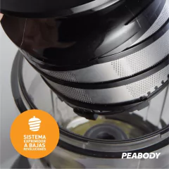 Juguera Masticadora Peabody Pe-sj25ix 150w, Jarra 1 Lts - comprar online