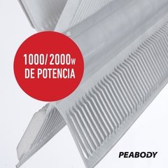 Vitroconvector Peabody Pe-vc20 1000/2000w, Vidrio Templado