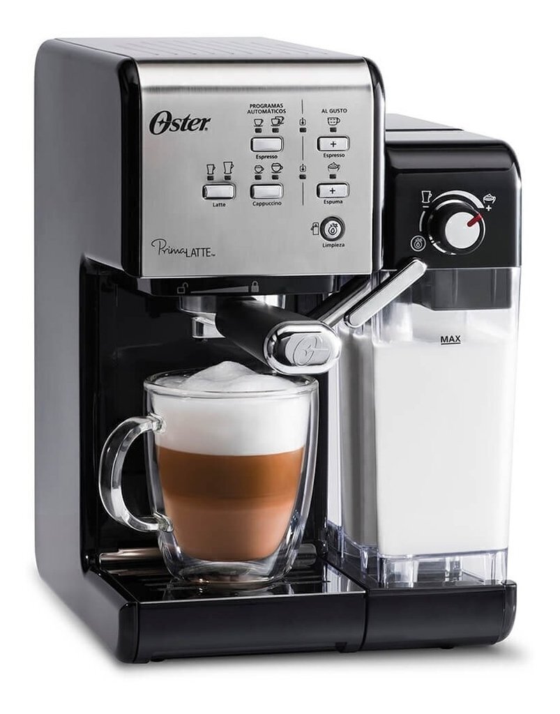 Cafetera Express Oster Prima Latte 6701, Capsulas Nespresso