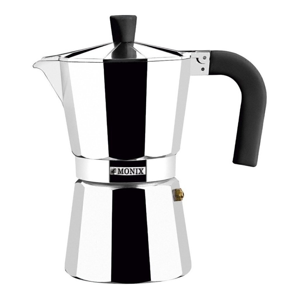 Cafetera Italiana Moka Monix de 6 y 9 Tazas de calidad - Argentina