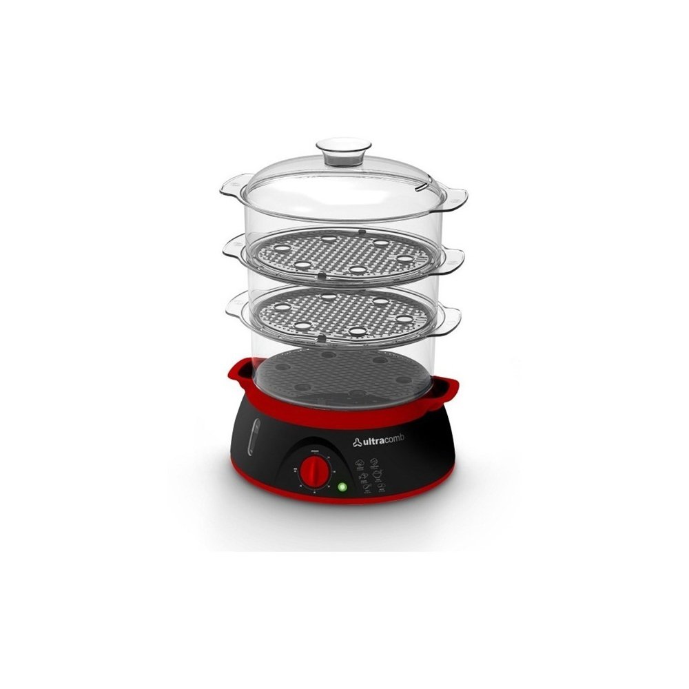Vaporiera Electrica Ultracomb Vp-4603 900 W 8.5 Lts