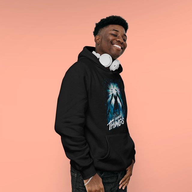 stranger things dinosaur moletom com capuz