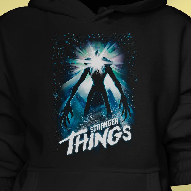 stranger things dinosaur moletom com capuz