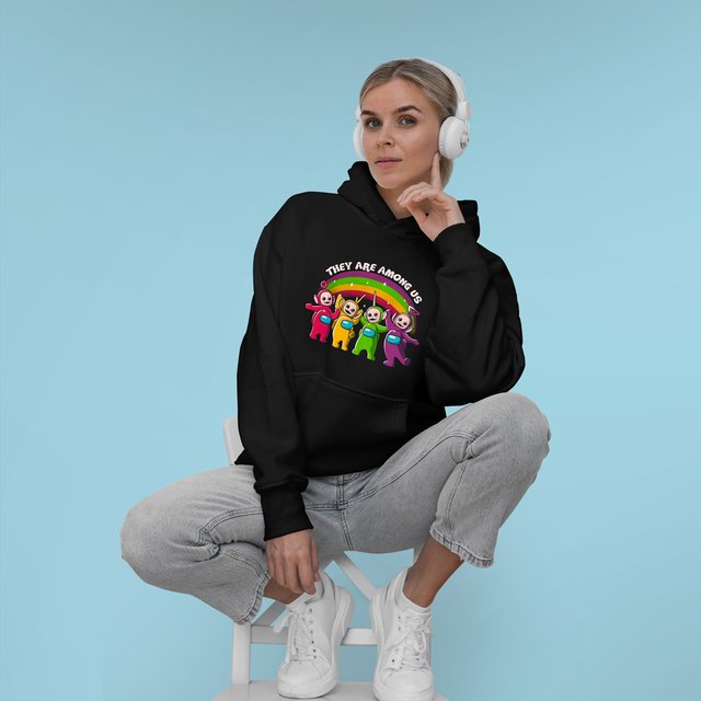 among us girls moletom com capuz