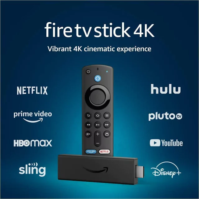 CONVERTIDOR A SMART TV AMAZON FIRE TV STICK 4K