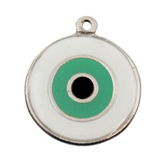3-044-Olho Grego Resinado G (verde)