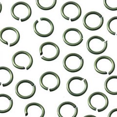 A2-054-Argola Ouro Velho LATÃO 3mm medida interna - 400 unidades