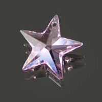 ASW-154-Estrela de Crystal Swarovski 16 mm bandeja 24 pç - Rosaline
