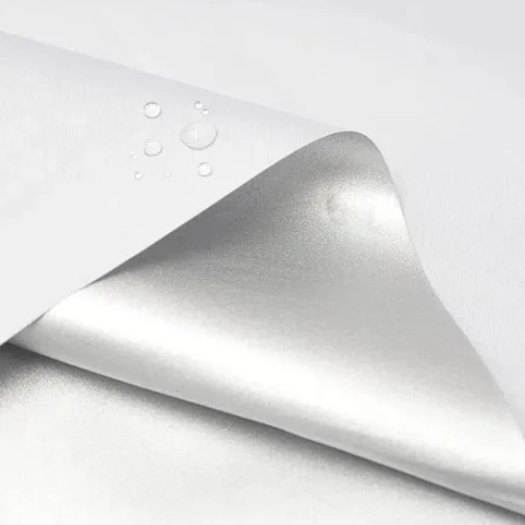 Tela Impermeable Silver X 1.5m Ancho Blanco