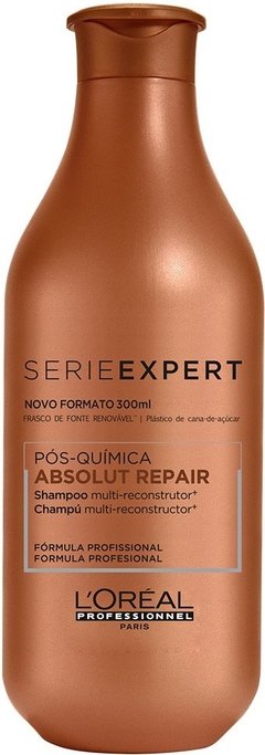 Shampoo Expert Reconstrutor Pós Química - Absolut Repair Pós Química - Loreal - 300ml - comprar online