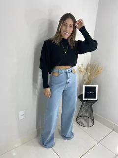 Blusa Carol Tricot Preta