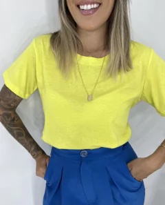T-shirt básica Lima na internet