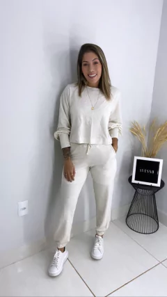 Conjunto Moletinho Cru