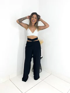 Top Básico Alça Branco