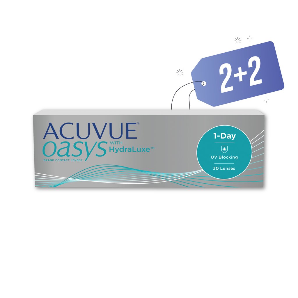 PROMO 2+2 Acuvue Oasys 1-Day 30 Pack - Multiopticas