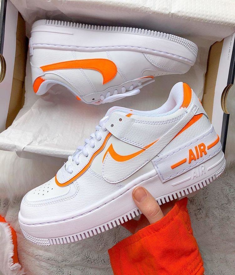 air force laranja e branco