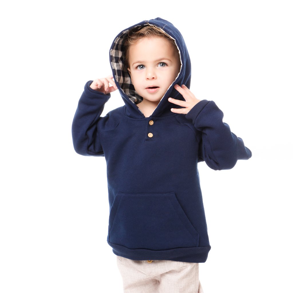 baby blue nicce moletom com capuz