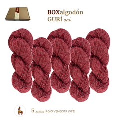 ALGODON GURI/ BOX 500GRS en 5 madejas (100grsc/u) - comprar online