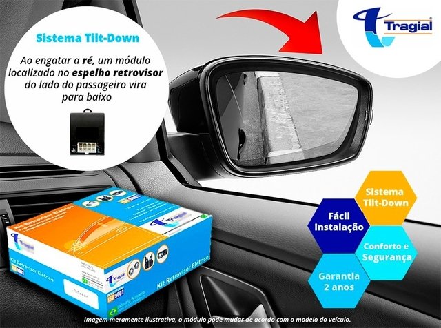 Modulo para Automatização: Espelho Retrovisor (Tilt Down