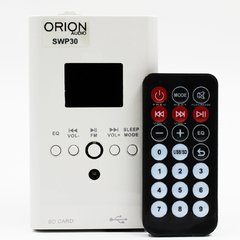 Wall Player Orion 220v + 2 Arandela Quadrada Preta 55 Rms - comprar online