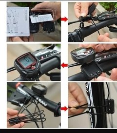 Velocímetro Odômetro Bike Sem Fio Computador Bordo - Luz Top na internet