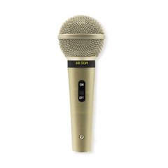 Microfone Profissional Com Fio Cardióide Sm58 P4 Leson Champanhe na internet