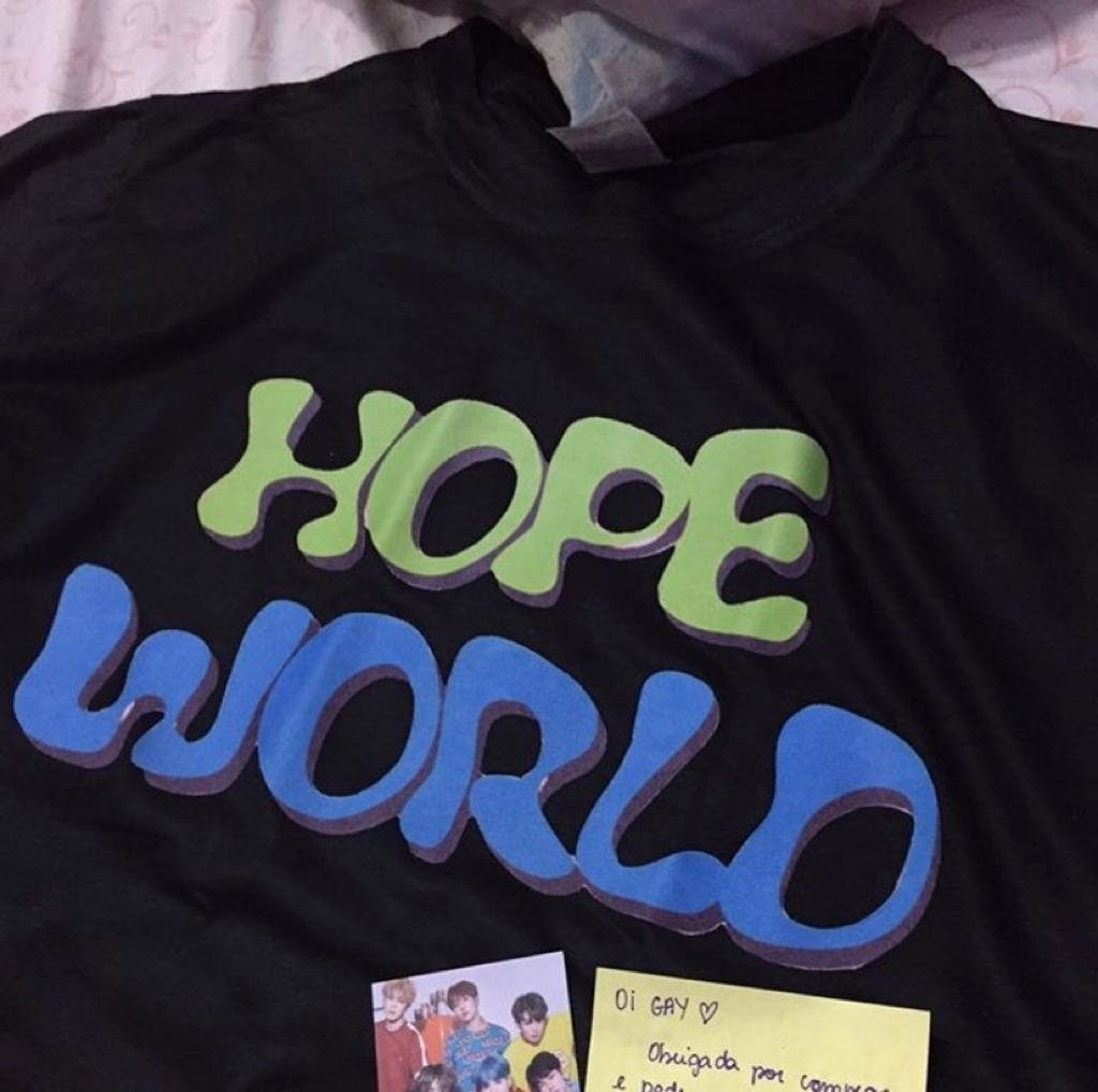 camisa hope world