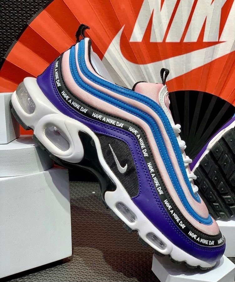 nike rosa e roxo