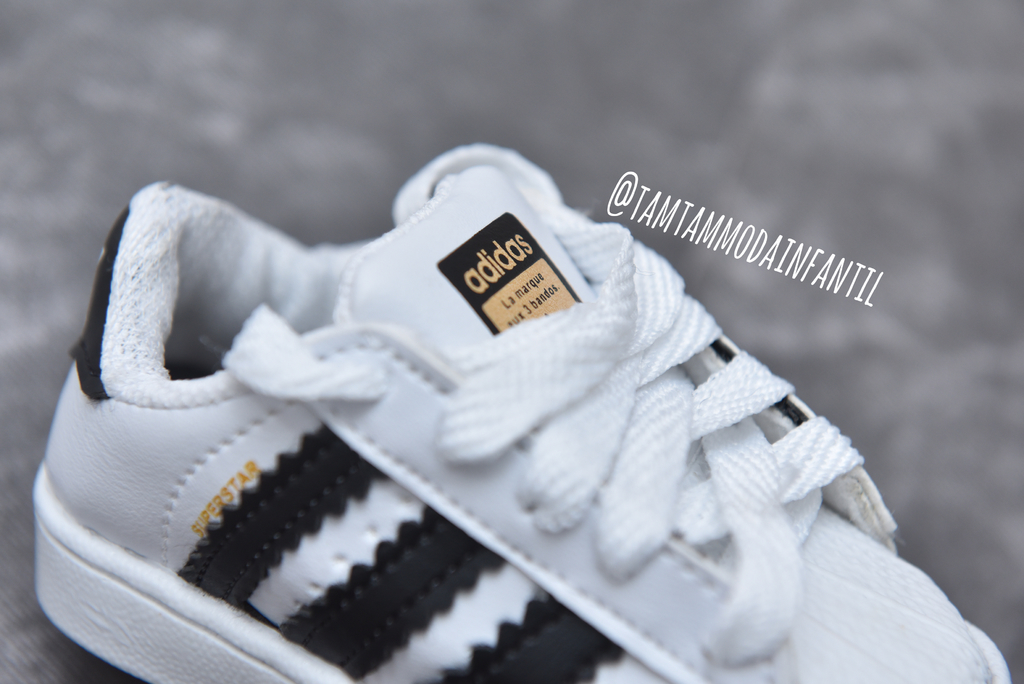 Tênis Adidas Star Branco - Tam Tam Moda Infantil