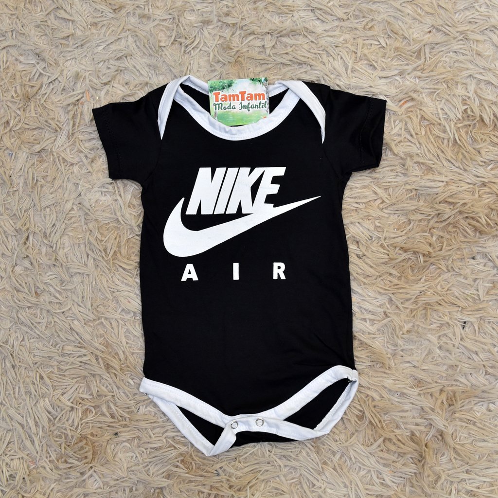 Body Nike Preto/branco Air - Tam Tam Moda Infantil