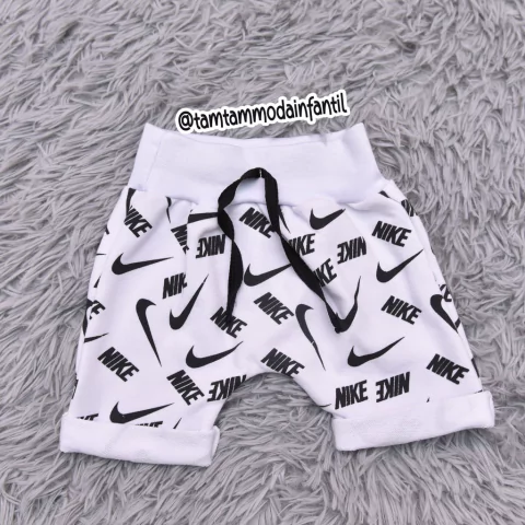 Short Nike Branco - Comprar em Tam Tam Moda Infantil