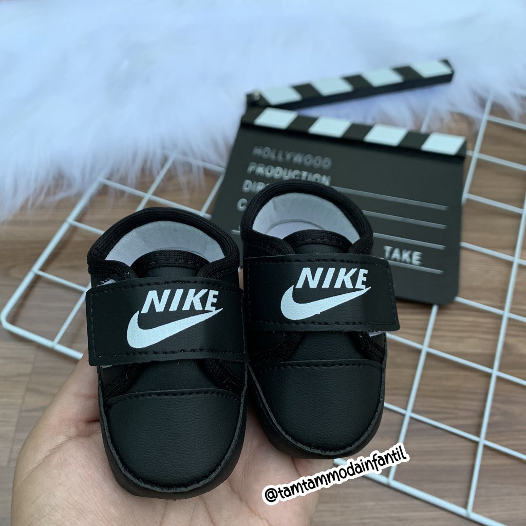 Tênis Nike Baby Preto - Tam Tam Moda Infantil