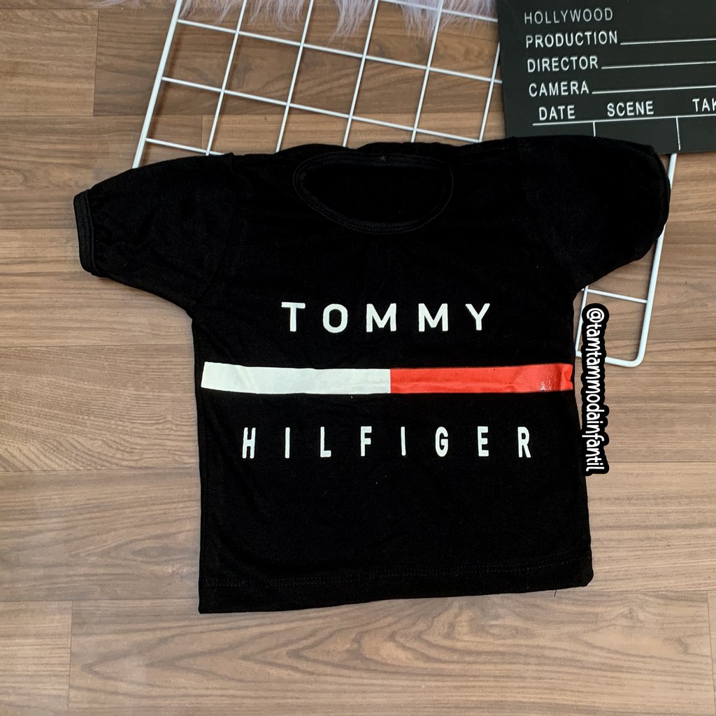 Camisa Tommy Preta - Comprar em Tam Tam Moda Infantil