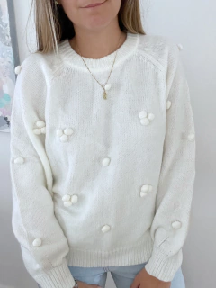 Sweater Sacramento Crema - tienda online
