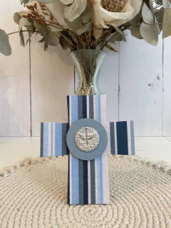 Repisero Espiritu Santo (rayas azules)