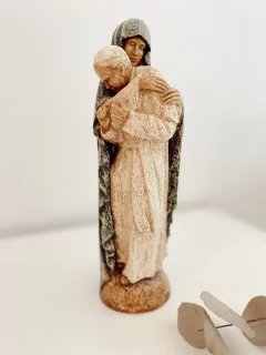 Imagen Virgen con el Papa - comprar online
