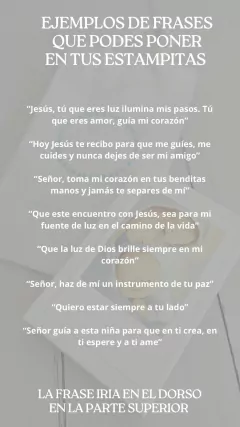 Estampitas A23 (X10) - Manantial de Luz