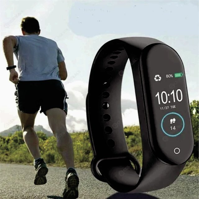 Reloj Inteligente Smart Band M4 (mide Presión Arterial-gps)