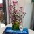 Planta alta 35cm altura FUXIA Y VERDE Z 1405