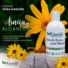 Crema Natural de Árnica para masajes - Kawsay Health